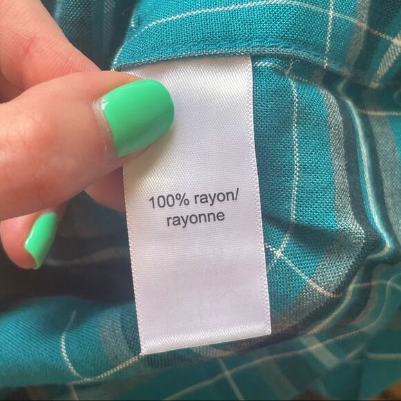 ❗️NEW❗️Maurices Long Sleeve Button Up FLANNEL Sz S - Picture 10 of 14